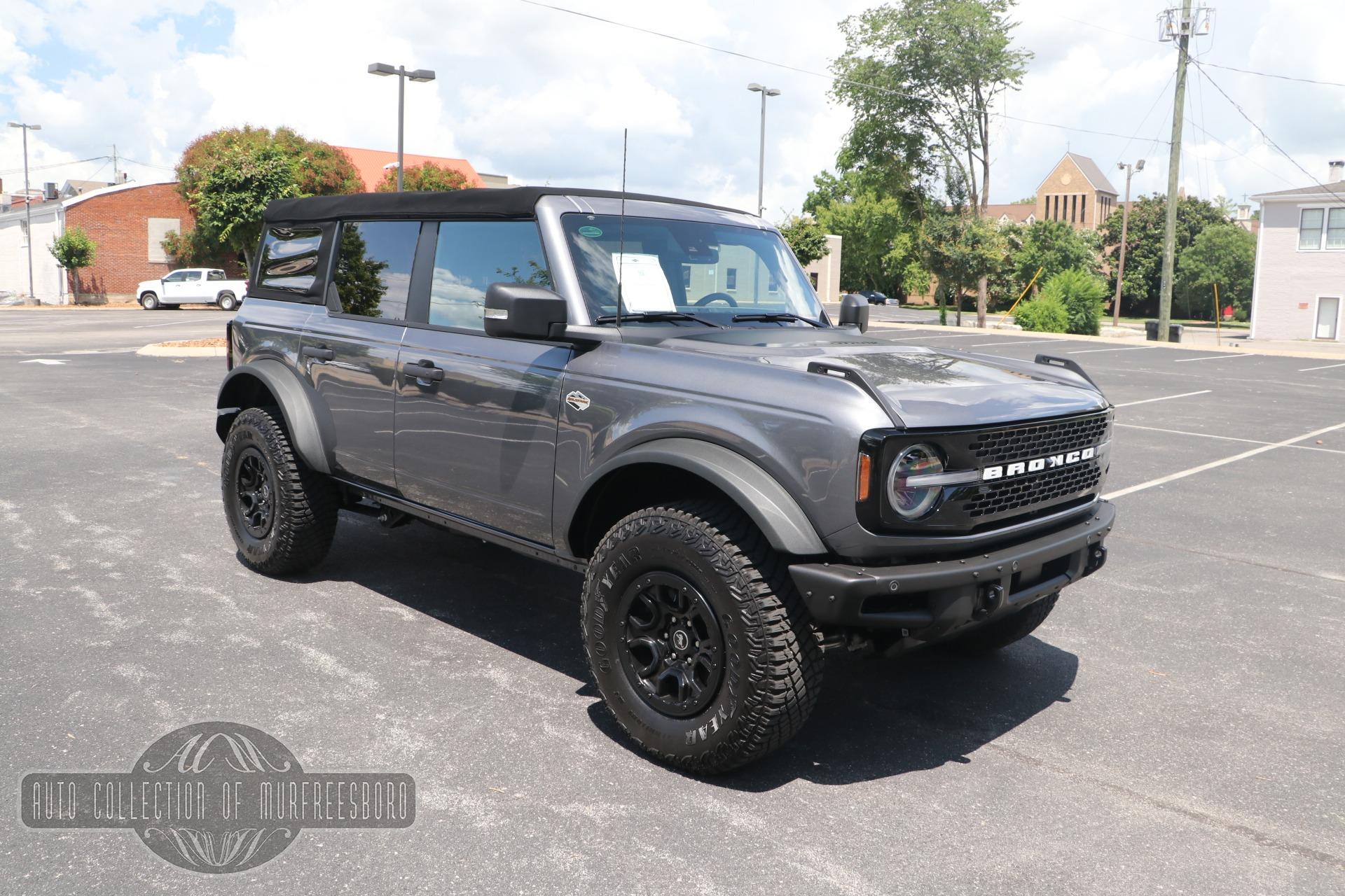 Used 2022 Ford Bronco WILDTRAK ADVANCED 4X4 SOFT TOP for sale Sold at Auto Collection in Murfreesboro TN 37129 1