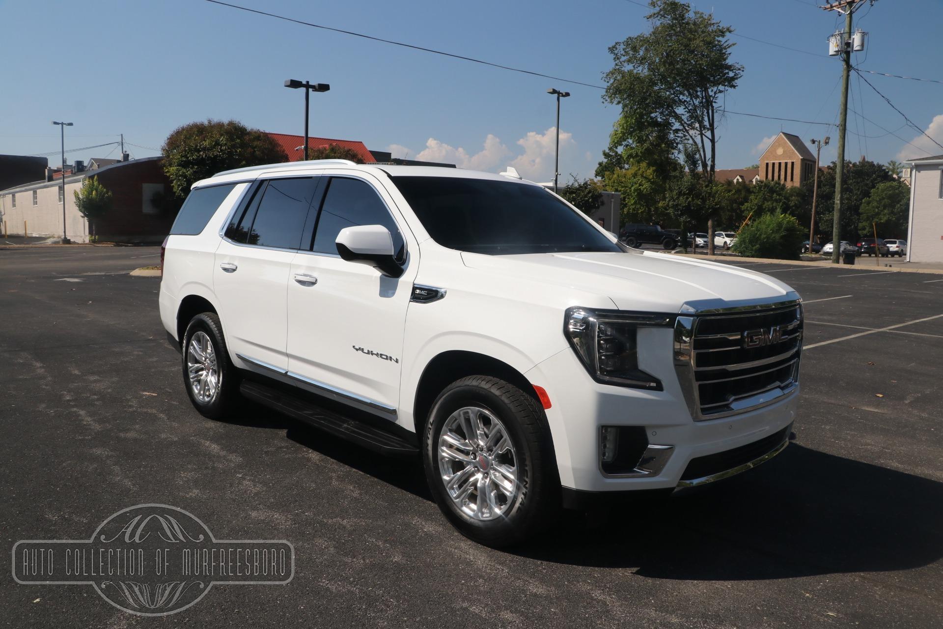 Used 2021 GMC Yukon SLT 4WD w/Panoramic Sunroof for sale $68,450 at Auto Collection in Murfreesboro TN 37130 1