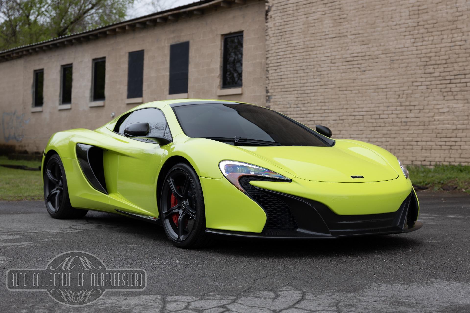 Used 2016 McLaren 650S Spider Convertible V8 RWD W/WRAP for sale $149,950 at Auto Collection in Murfreesboro TN 37130 1