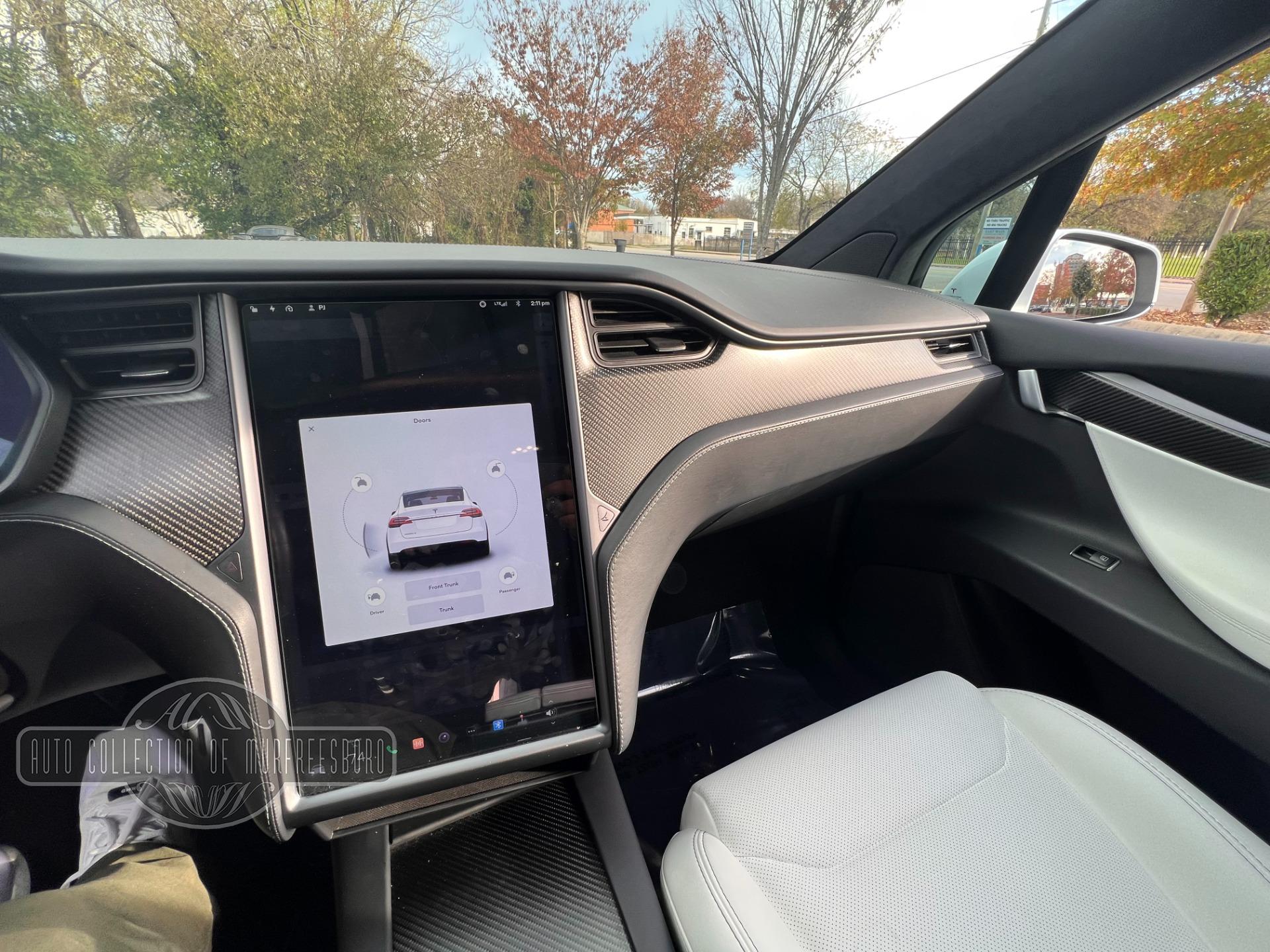 2019 tesla model x on sale p100d interior