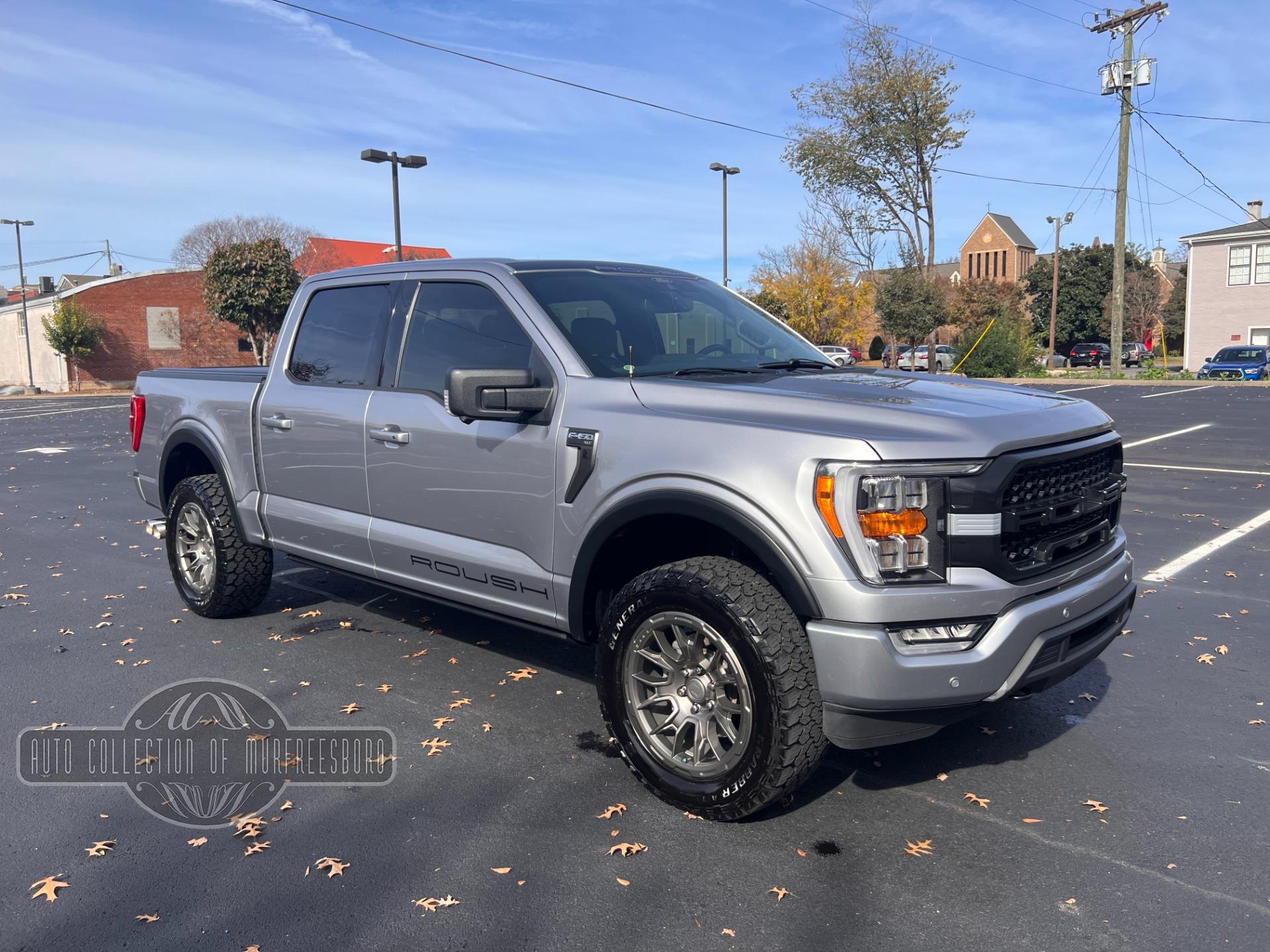 Used 2021 Ford F-150 ROUSH XLT SUPERCREW 5.0L V8 W/TWIN PANEL ROOF for sale $62,900 at Auto Collection in Murfreesboro TN 37130 1