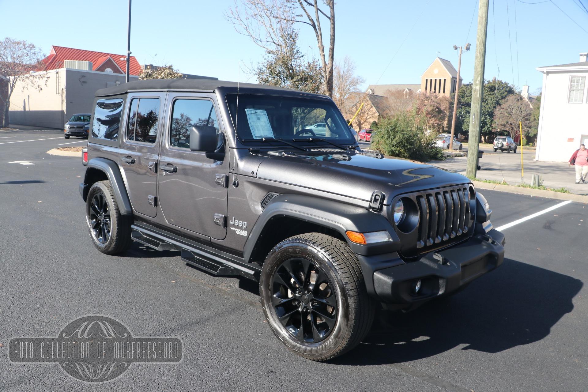 Used 2018 Jeep Wrangler Unlimited Sport 4X4 w/Technology Group Package for sale Sold at Auto Collection in Murfreesboro TN 37130 1