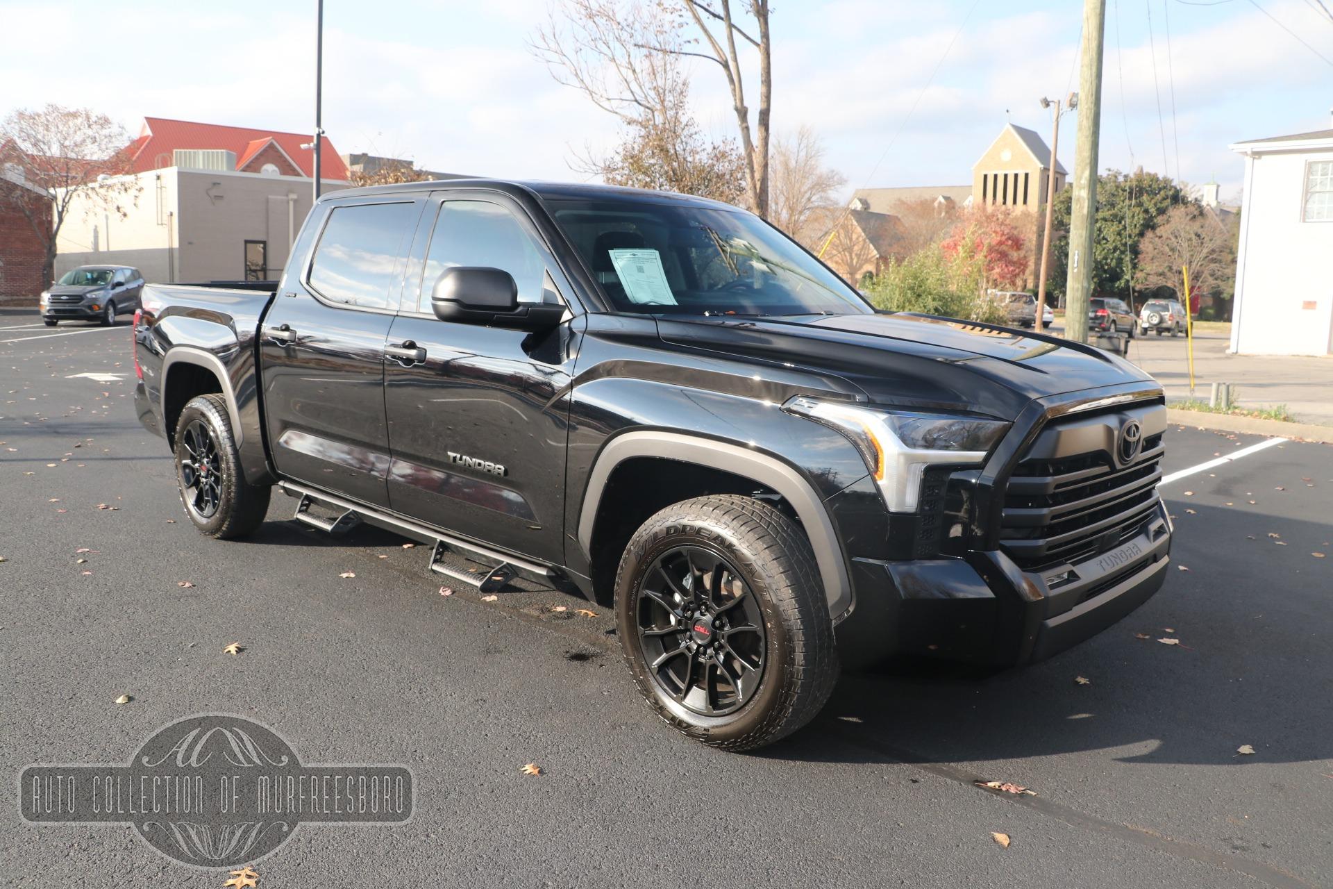 Used 2022 Toyota Tundra 2WD SR5 CREWMAX 5.5 W/Truck Sport Series Off Road SP Ed PKG Black for sale $49,950 at Auto Collection in Murfreesboro TN 37130 1