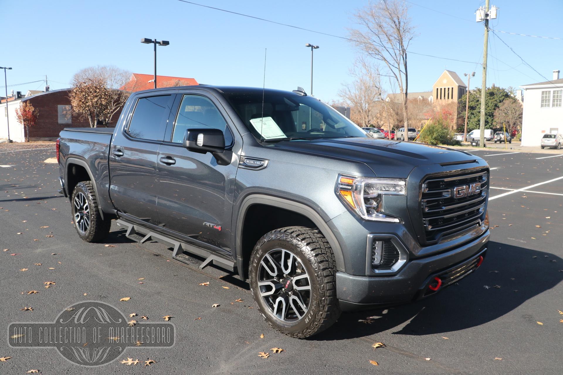 Used 2021 gmc sierra 1500 at4 crew cab 4x4 w x31 off road suspension