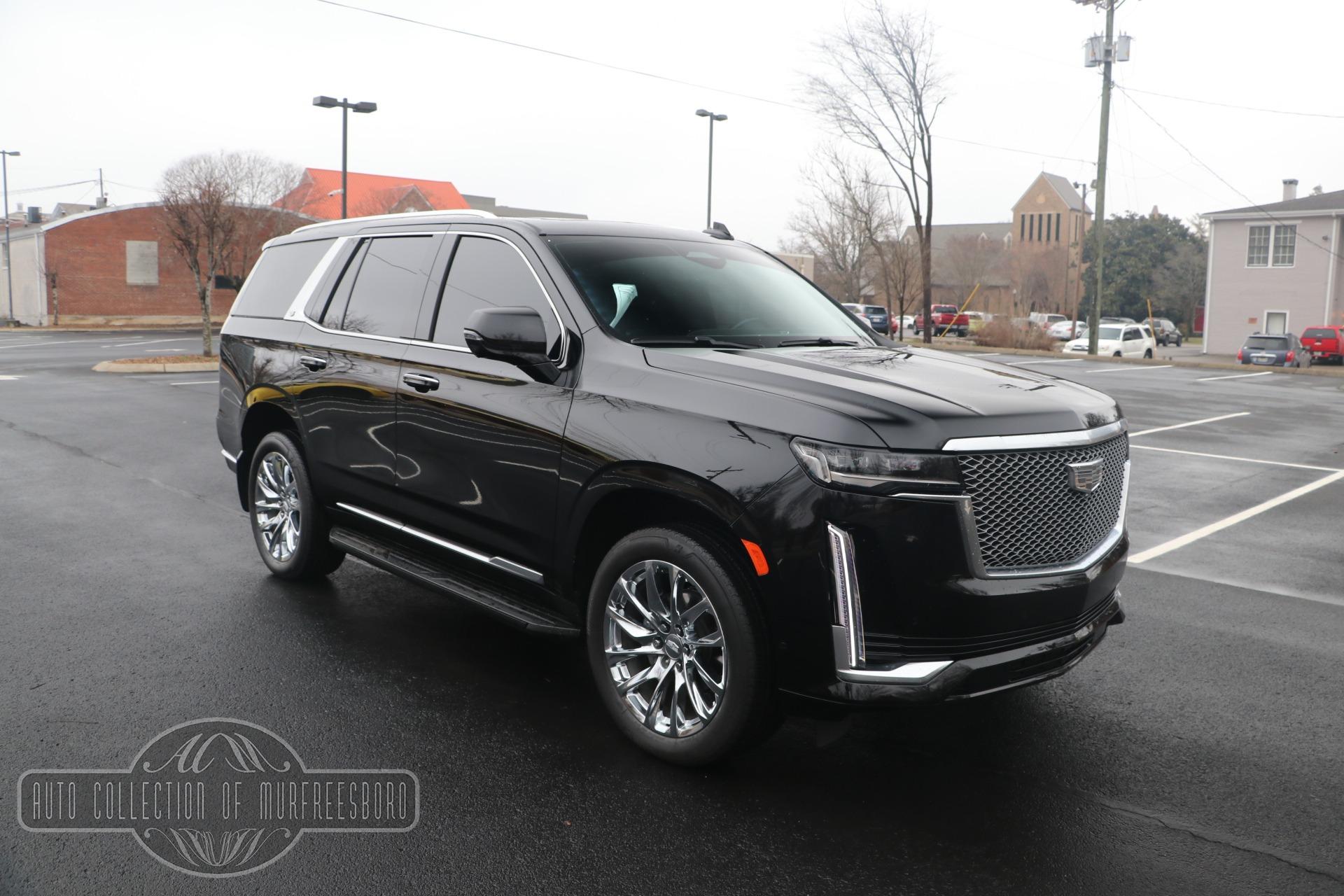 Used 2021 Cadillac Escalade PREMIUM LUXURY 4WD RADIANT PKG W/TV/DVD for sale $91,900 at Auto Collection in Murfreesboro TN 37129 1