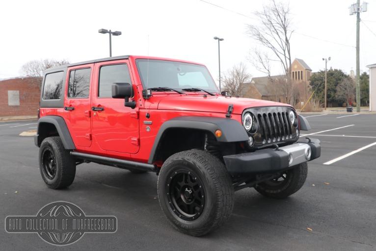 Used Used 2016 Jeep Wrangler Unlimited UNLIMITED WILLYS WHEELER 4WD FREEDOM TOP for sale $32,900 at Auto Collection in Murfreesboro TN