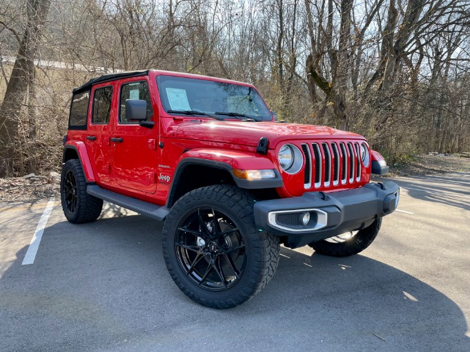 Used Used 2020 Jeep Wrangler Unlimited Sahara 4X4 for sale $42,900 at Auto Collection in Murfreesboro TN
