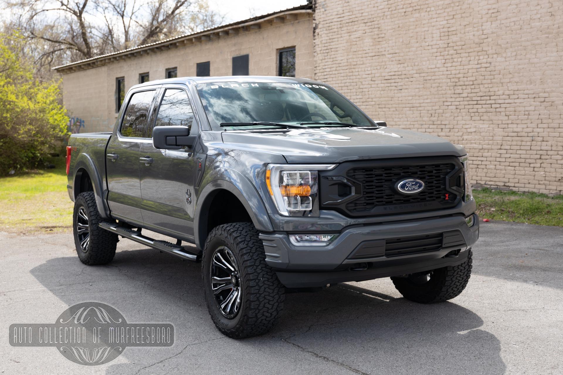Used 2021 ford f 150 xlt black widow fx4 crew cab 4x4 w 36k in