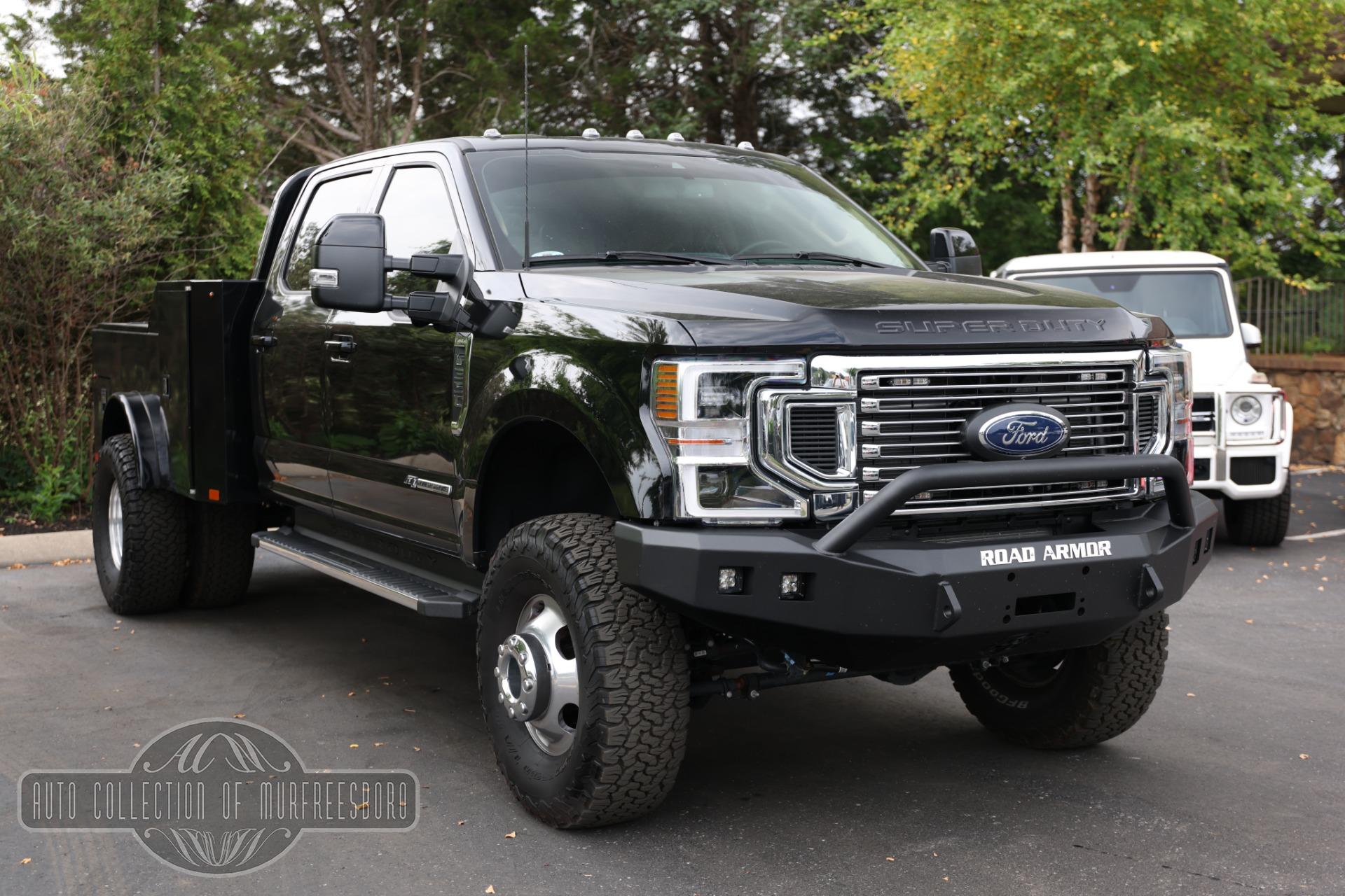 Used 2022 Ford F-350 Super Duty LARIAT ULTIMATE 176 WB 6.7L DIESEL W/WORK  BED For Sale (Sold) Auto Collection Stock #D38011