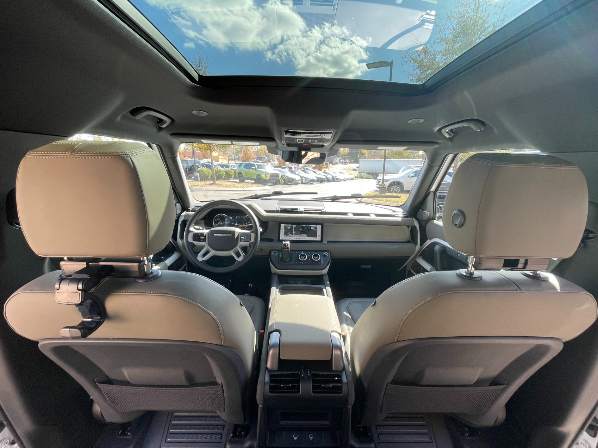 Defender 110 panoramic roof best sale