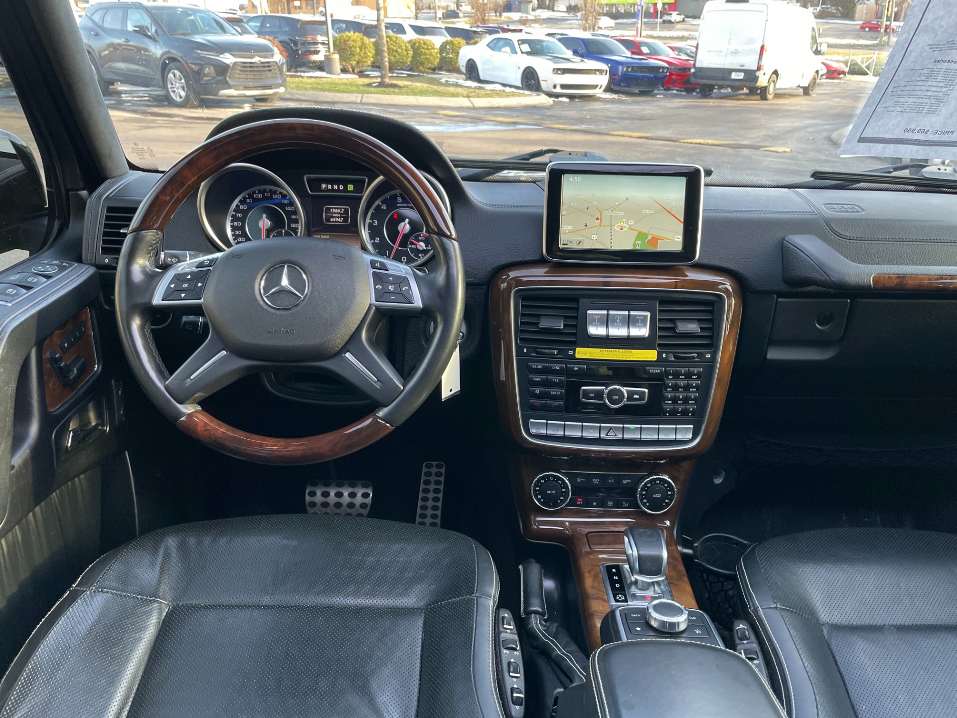 Used 2014 Mercedes-Benz G 63 AMG 4MATIC BURL WALNUT TRIM For