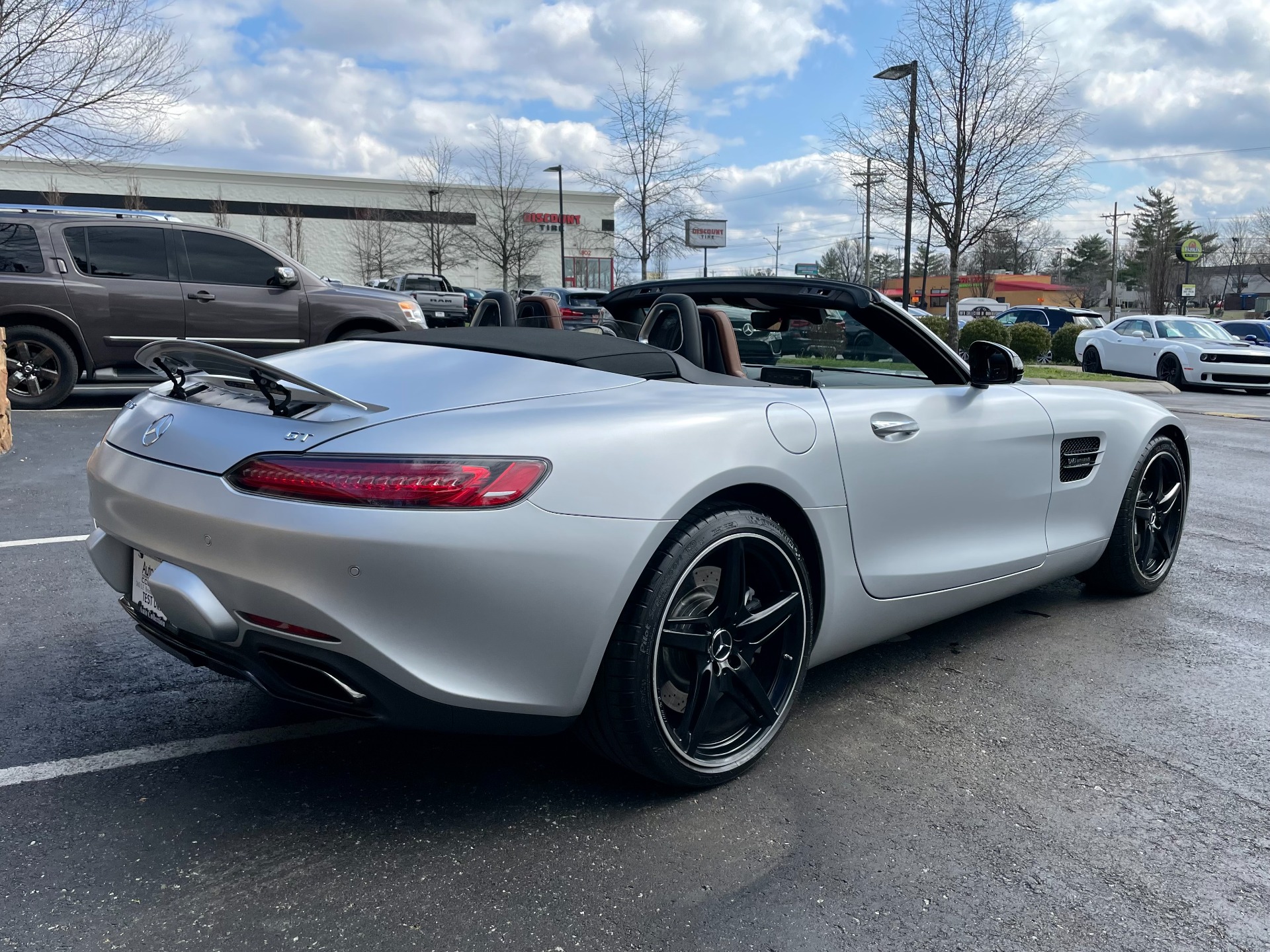 Used 2018 Mercedes-Benz AMG GT CABRIOLET AMG MATTE SILVER