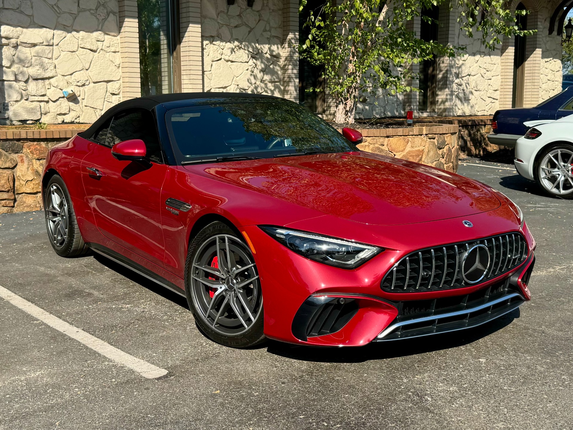 Used 2022 Mercedes-Benz SL 55 AMG ROADSTER DRIVER ASSISTANCE PKG W