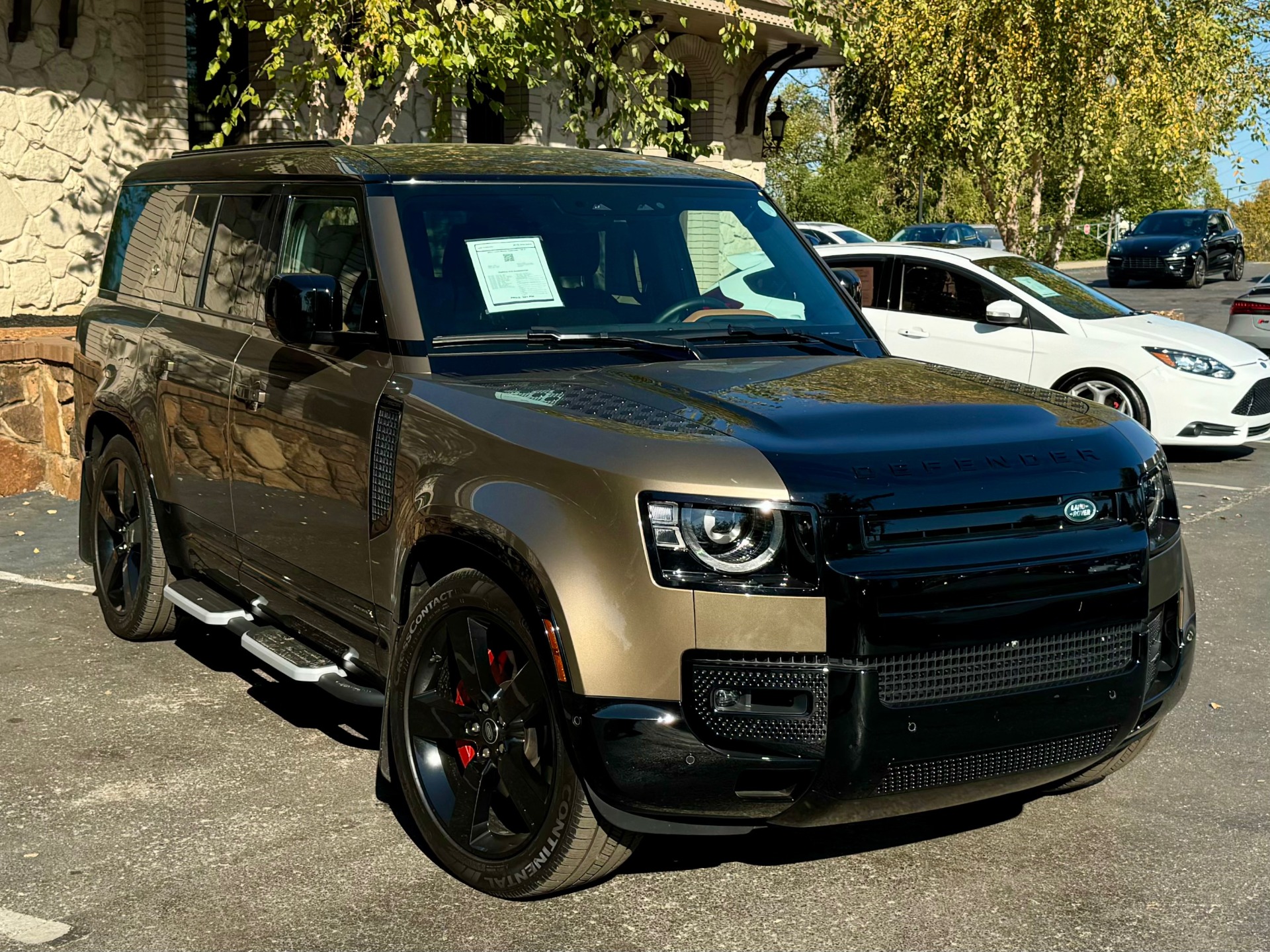 elan エランOUTLAND WOOD 155 xenon M 2023 Used 2023 Land Rover Defender 130 X AWD EXTENDED BLACK