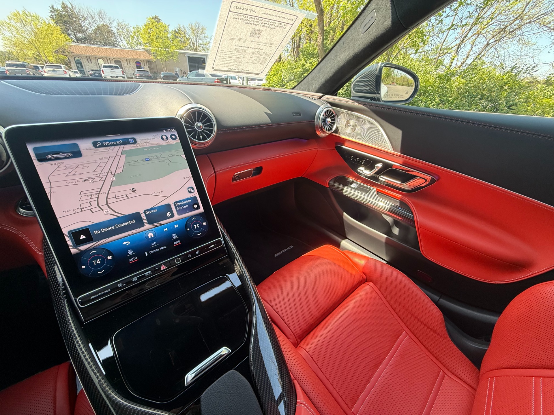 Used 2022 Mercedes-Benz SL 63 AMG EXTERIOR CARBON FIBER PKG DRIVER
