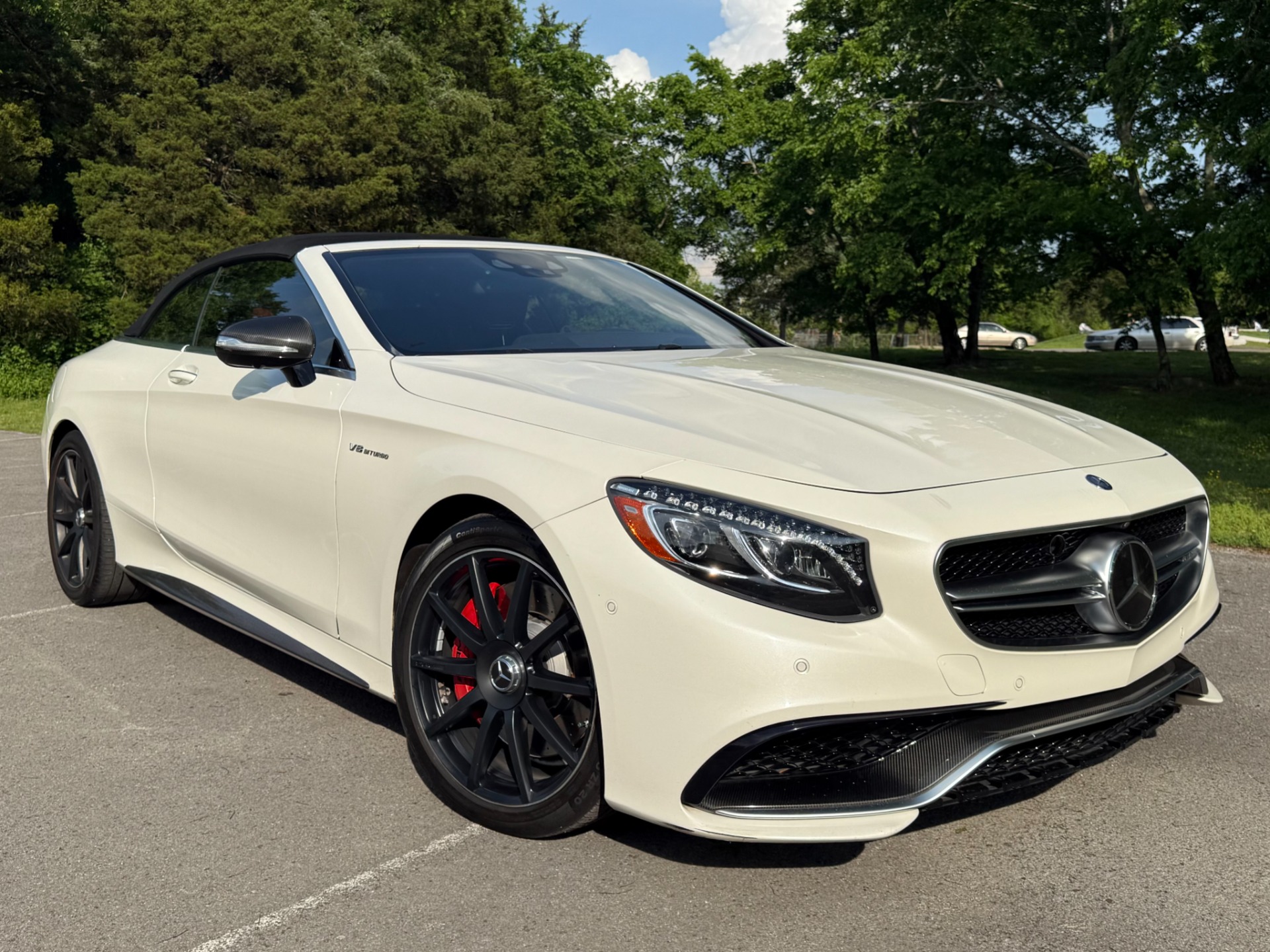 Used 2017 Mercedes-Benz S 63 Convertible AMG, CARBON FIBER PKG